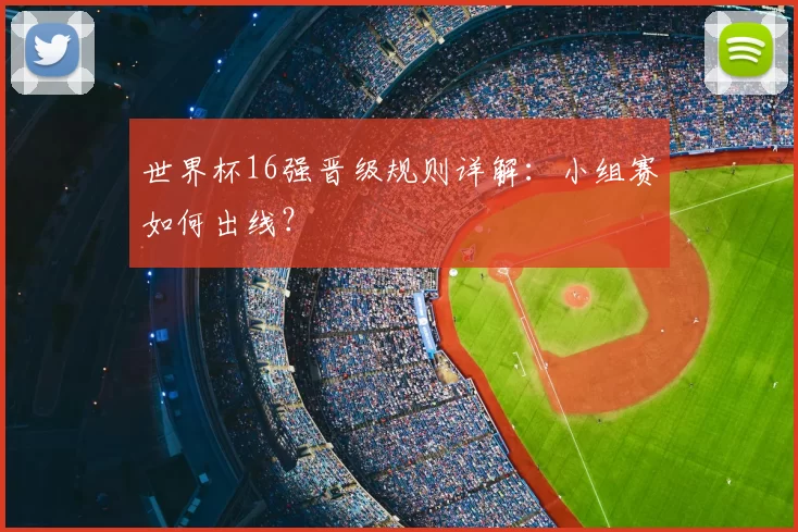 世界杯16强晋级规则详解：小组赛如何出线？