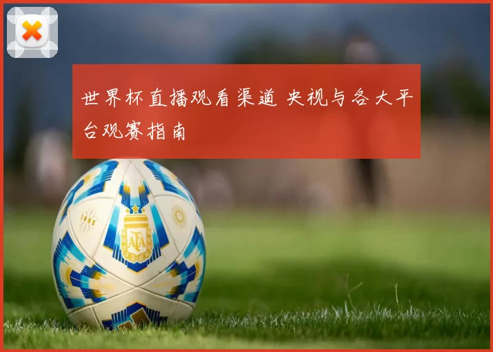 世界杯直播观看渠道 央视与各大平台观赛指南