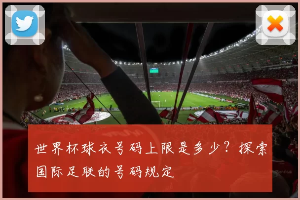 世界杯球衣号码上限是多少？探索国际足联的号码规定